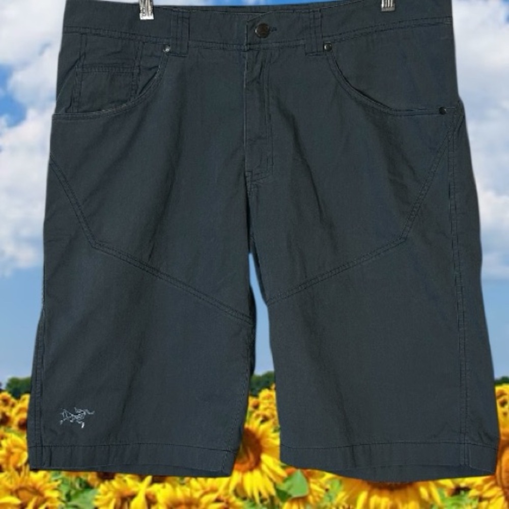 ARCTERYX MENS BASTION SHORTS SZ36 INSEAM 12.5. GRAY BREATHABLE HIGHLY DURABLE - Picture 6 of 12